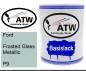 Preview: Ford, Frosted Glass Metallic, P9: 1L Lackdose, von ATW Autoteile West.